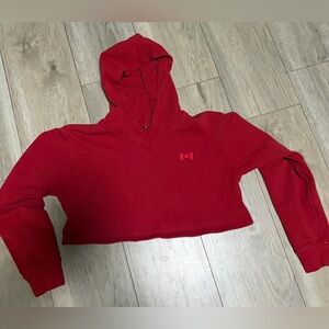 Lululemon All Yours Team Canada Cropped Hoodie